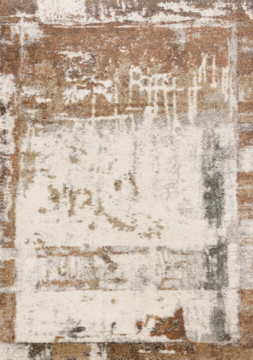 HomeRoots Abstract Area Rug
