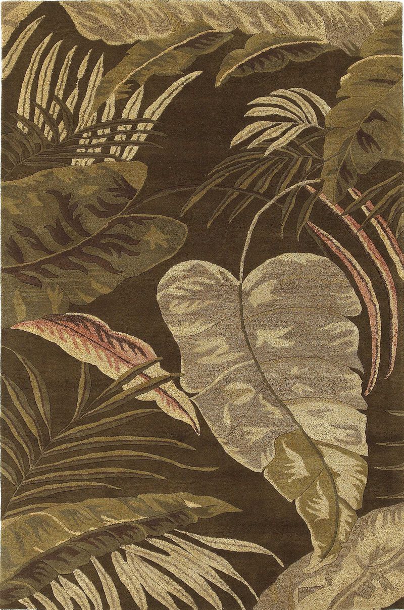 8' X 10' 6 Wool Mocha Area Rug image number 0