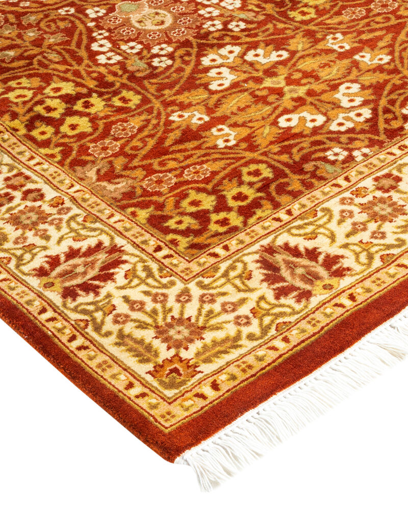 Mogul, One-of-a-Kind Hand-Knotted Area Rug  - Orange, 2' 8" x 8' 3" image number 2