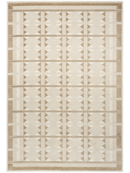 Nordic NRC06 Taupe 4' x 6' Rug