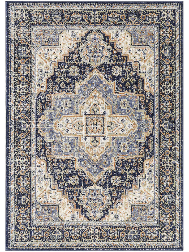 Nourison Essentials Persian NRE07 Navy 6' x 9' Rug