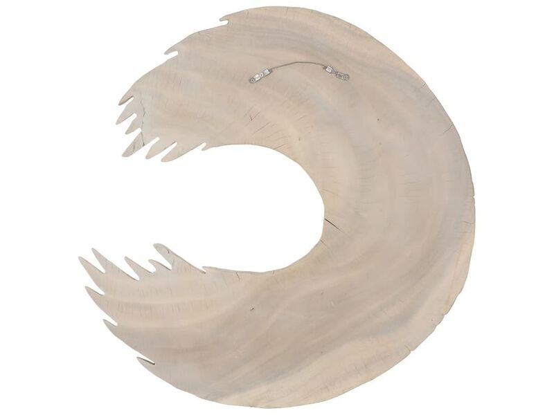 Swoop Bleached Wood Large Wall Art image number 2