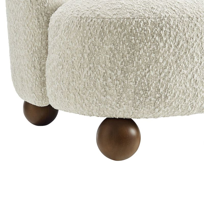 Monroe Boucle Fabric Accent Chair image number 6