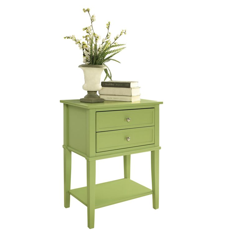 Ameriwood Home Franklin Accent Table with 2 Drawers