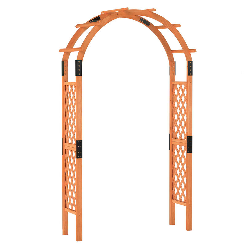 Garden Arch Arbor for Climbing Plants to Support Vines and Enhance Outdoor Landscaping Decor