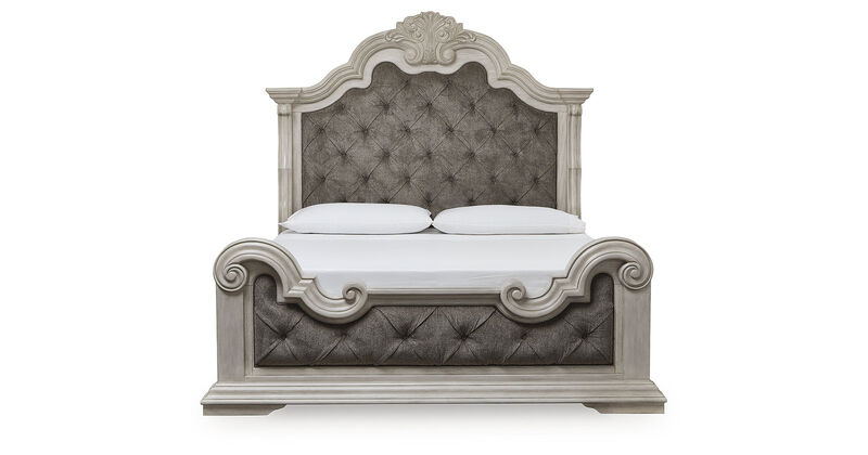 Andonhall King Upholstered Panel Bed image number 4