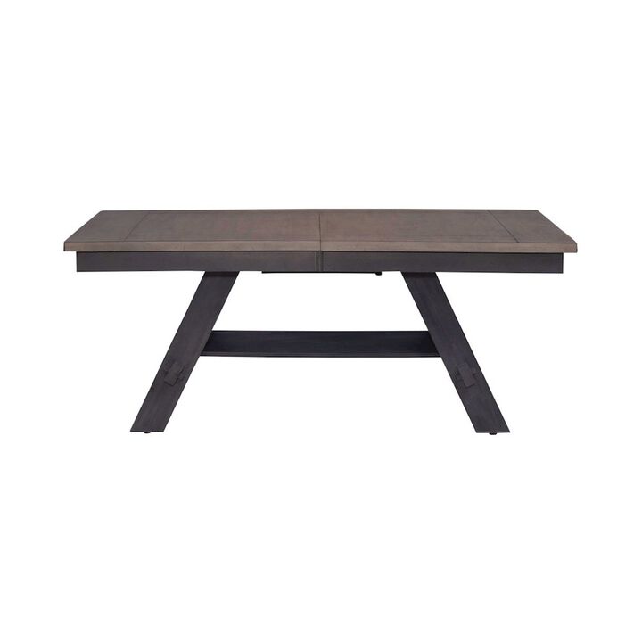 Liberty Furniture Lawson Rectangular Table in Rubberwood Solids w/ White Oak Veneers