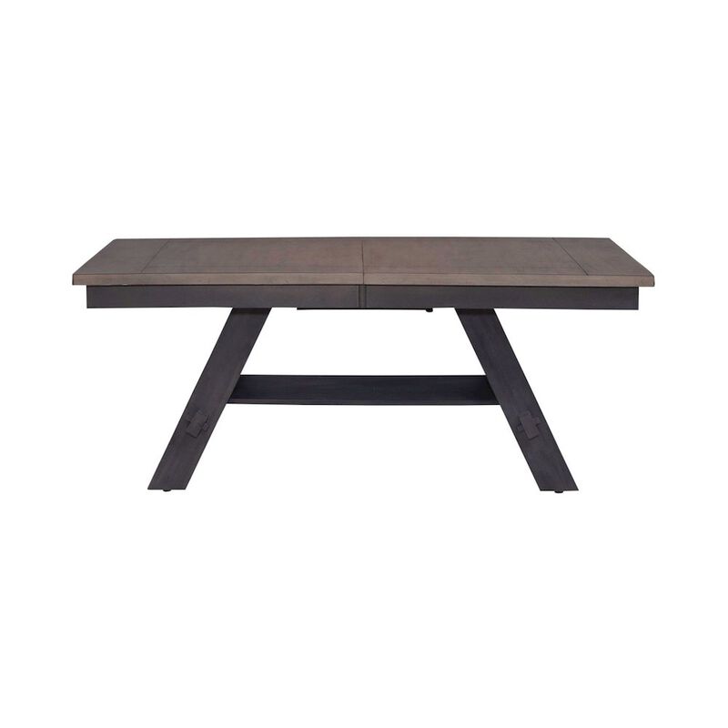 Liberty Furniture Lawson Rectangular Table in Rubberwood Solids w/ White Oak Veneers image number 1