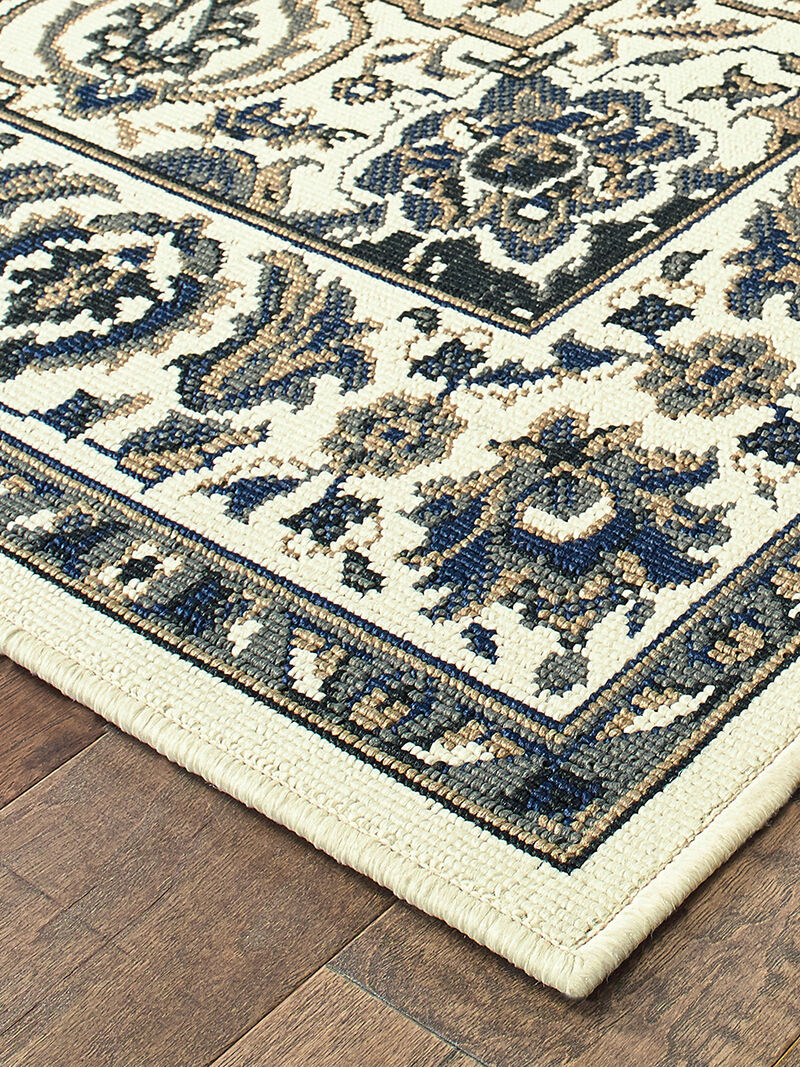 Marina 3'7" x 5'6" Ivory Rug