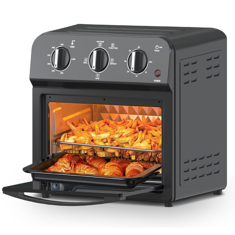13 QT Family Size Air Fryer Toaster Oven Combo, 360&deg; Hot Air Circulation, Multifunctional Convection Countertop Oven image number 0