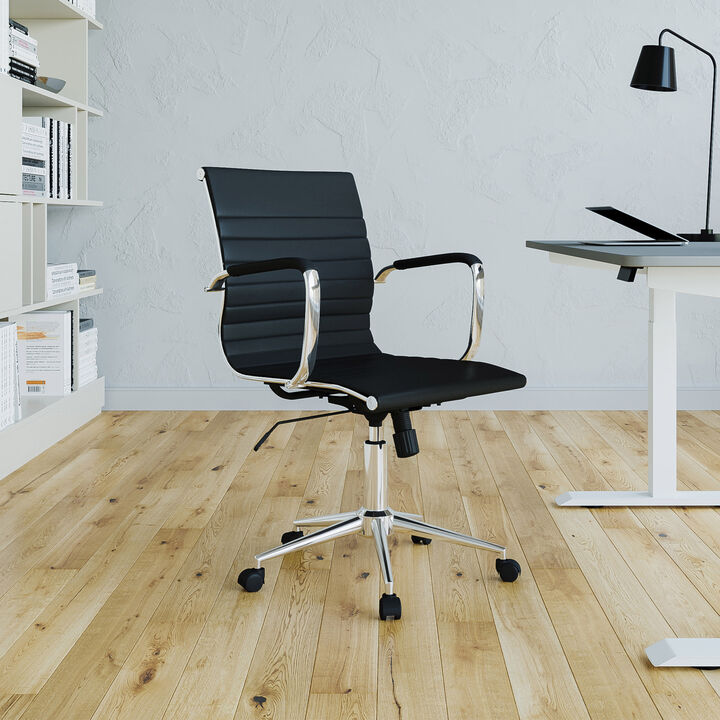 Streamdale Modern Medium Back Executive Office Chair