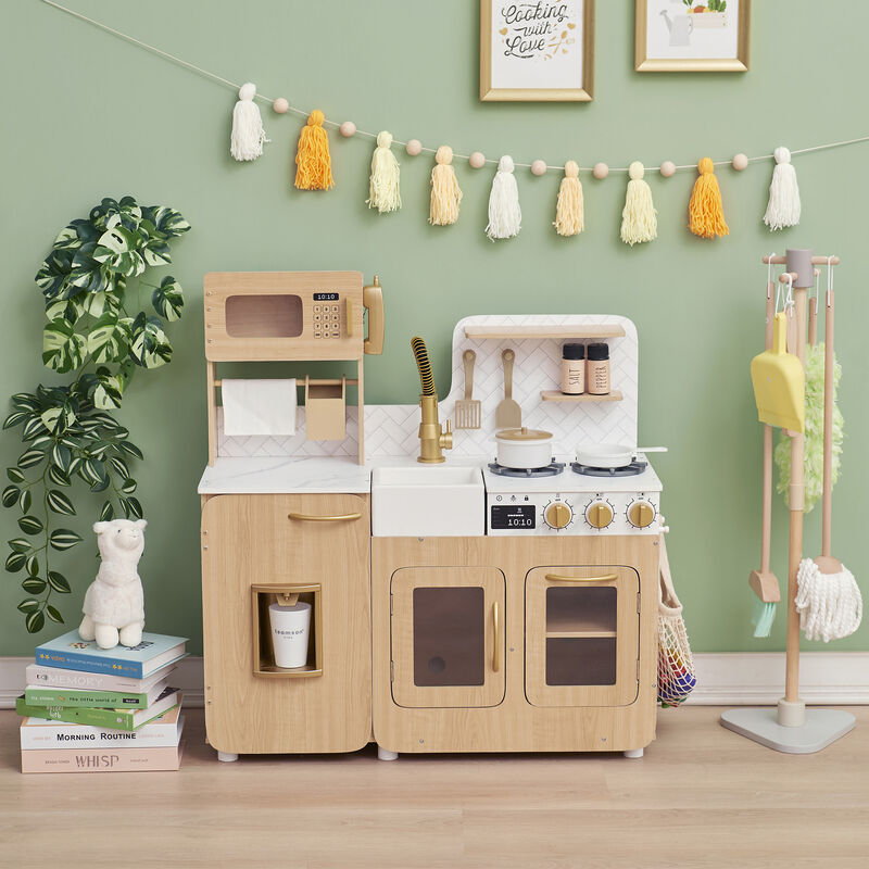 Little Chef Cyprus Play Kitchen with 14-pc. Accessory Set image number 1