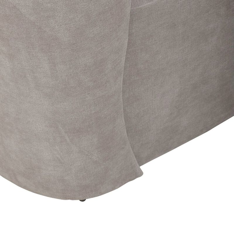 Liberty Furniture Accent Dining Chair with Castors - Rounded Back - Truffle Upholstry image number 6