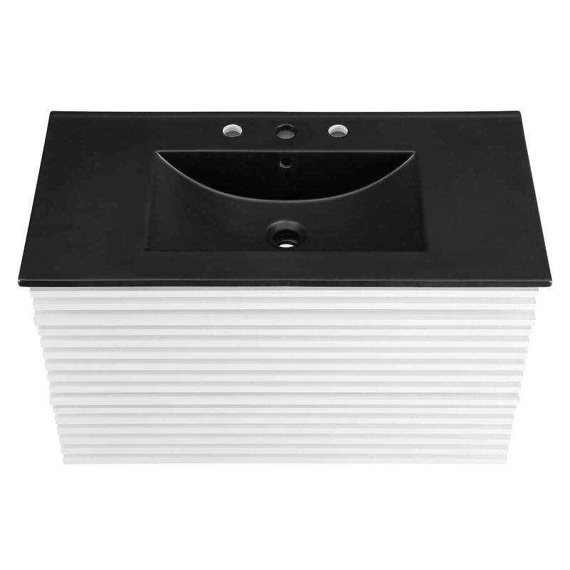 Render 36" Wall-Mount Bathroom Vanity image number 5