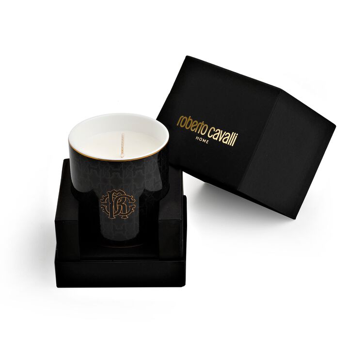 Scented Candle MONOGRAM 270gr  Gold diam. 3.3", H 3.5"
