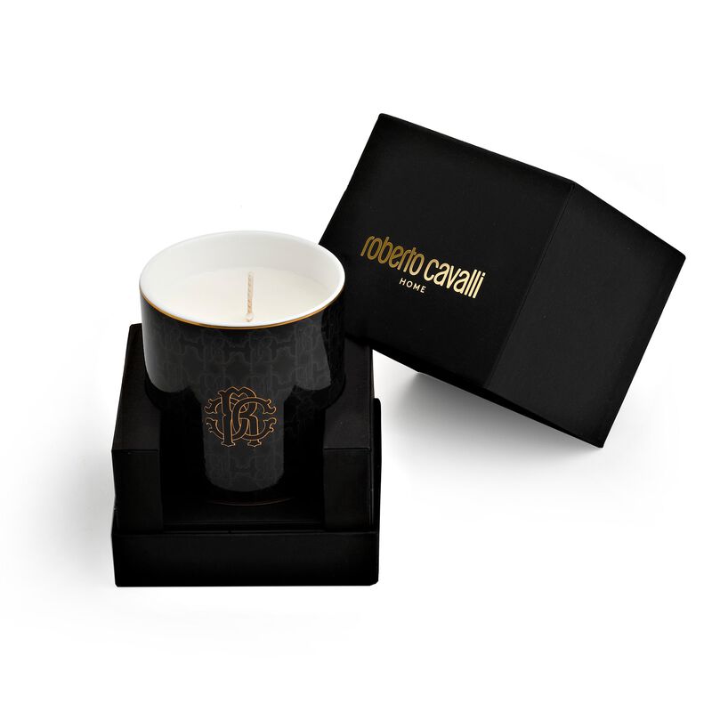 Scented Candle MONOGRAM 270gr  Gold diam. 3.3", H 3.5" image number 1