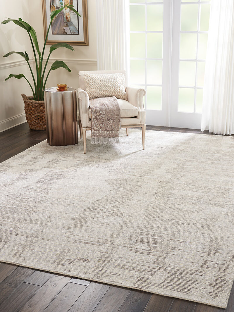 Ellora ELL01 Ivory/Gray 8'6" x 11'6" Rug