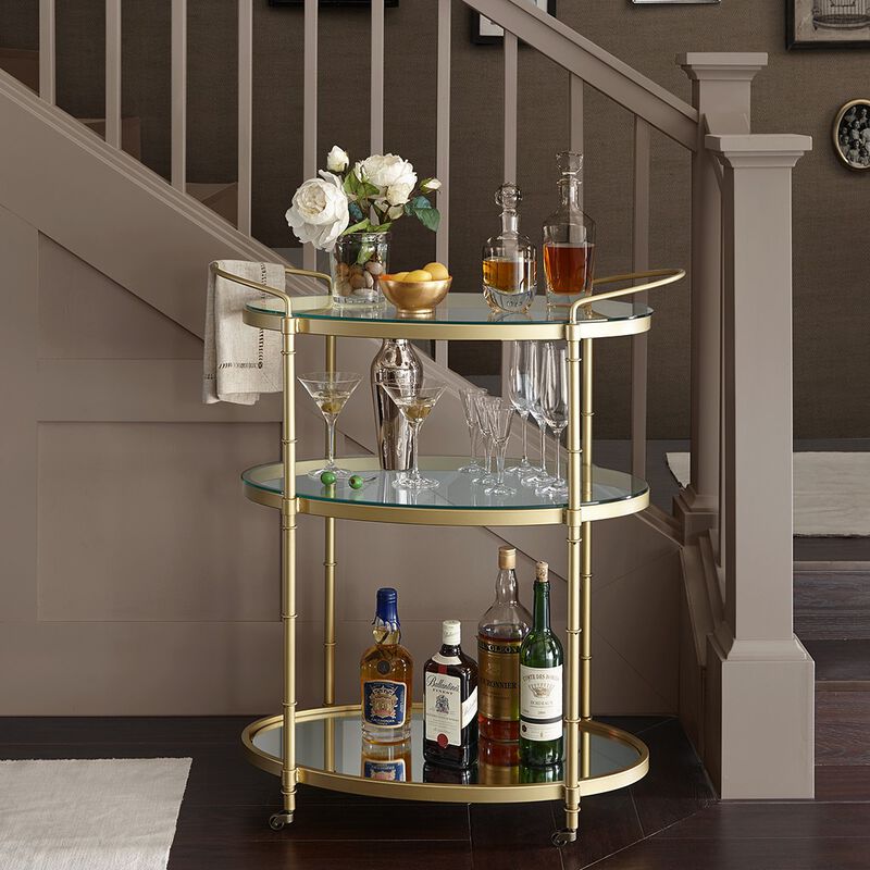 Streamdale Lauren Bar Cart