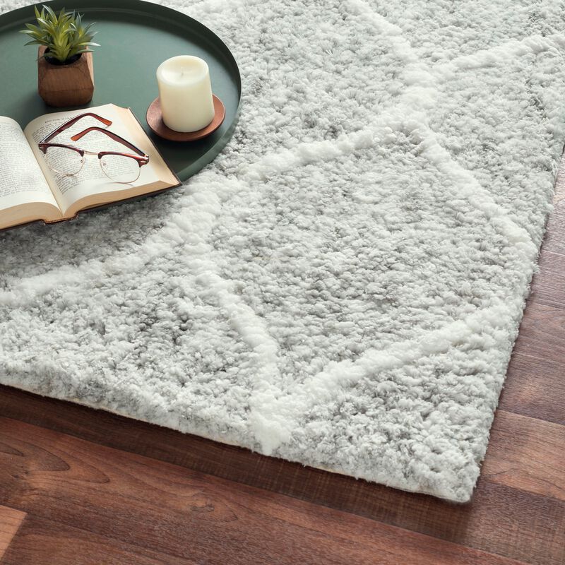 Pasargad Home Paris Shag Moroccan Hand-Woven Microfiber & cotton Shaggy Rug image number 2