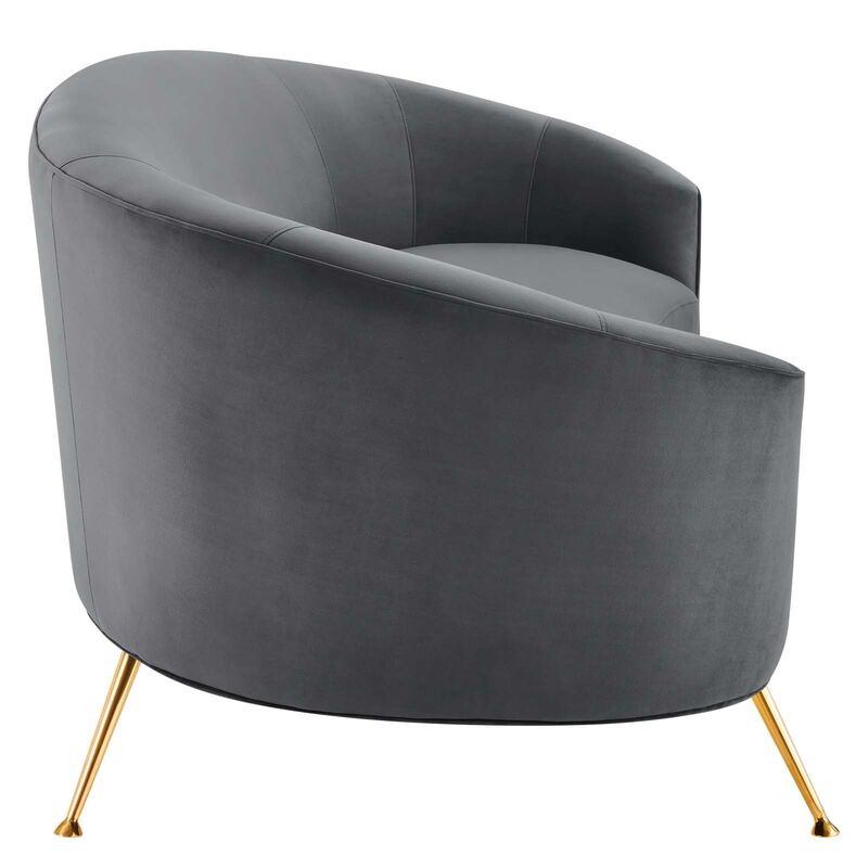Marchesa Upholstered Performance Velvet Sofa image number 4