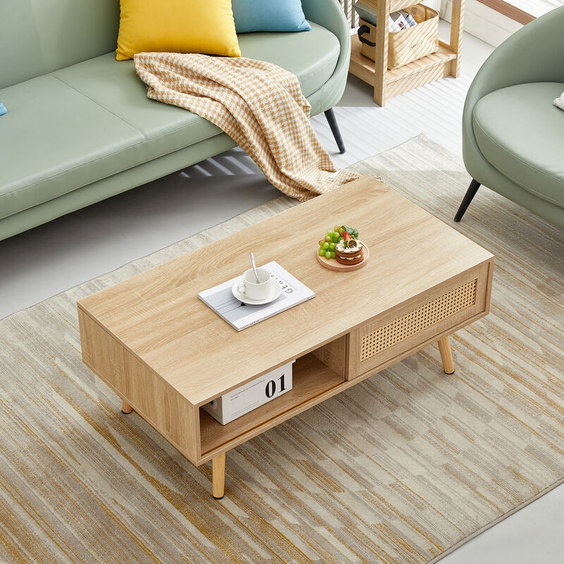 Rolske Rattan Coffee table image number 2