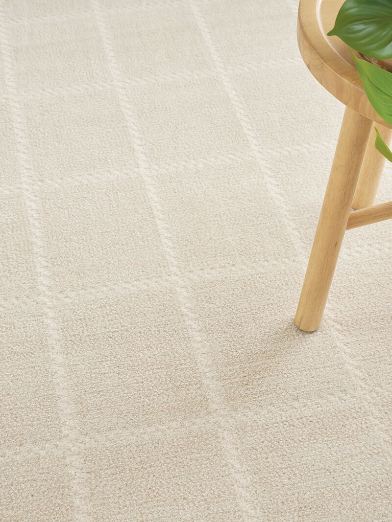 Serenity Home SRH05 Ivory/Cream 4' x Round Rug image number 7