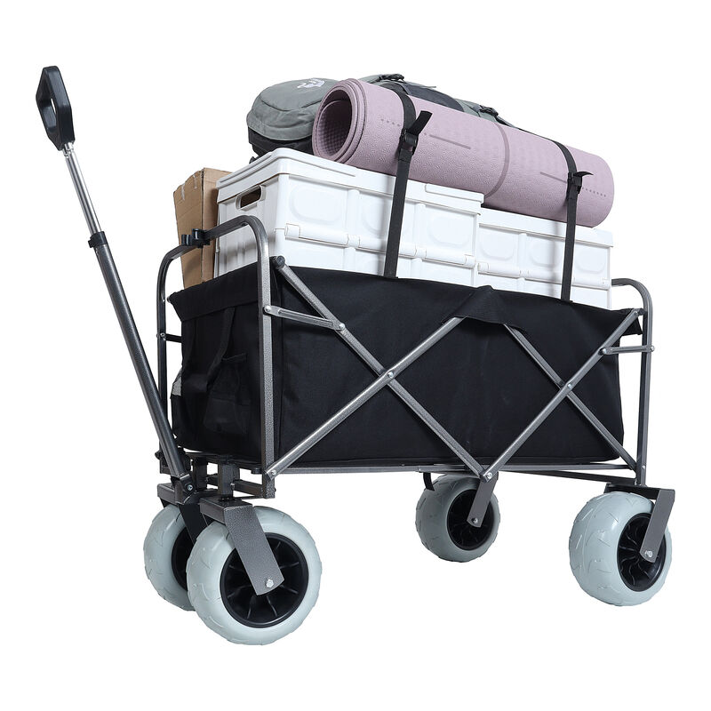 Streamdale Beach Wagon - Big Wheels, 500lbs Capacity, All Terrain, Black image number 8