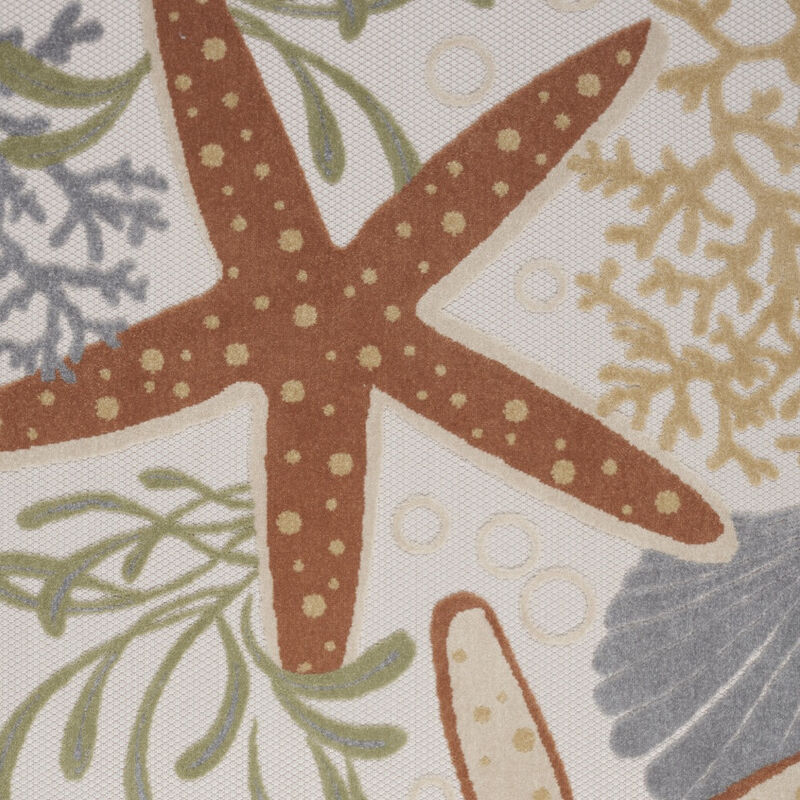 HomeRoots Indoor Outdoor Area Rug image number 2