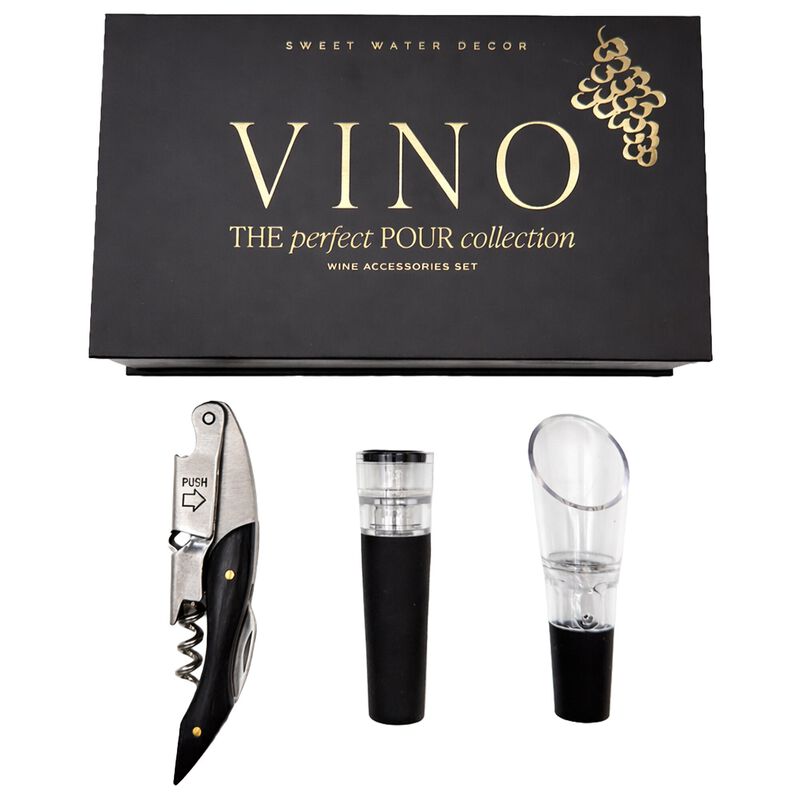 Sweet Water Decor Wine Accessory Tool Set image number 0