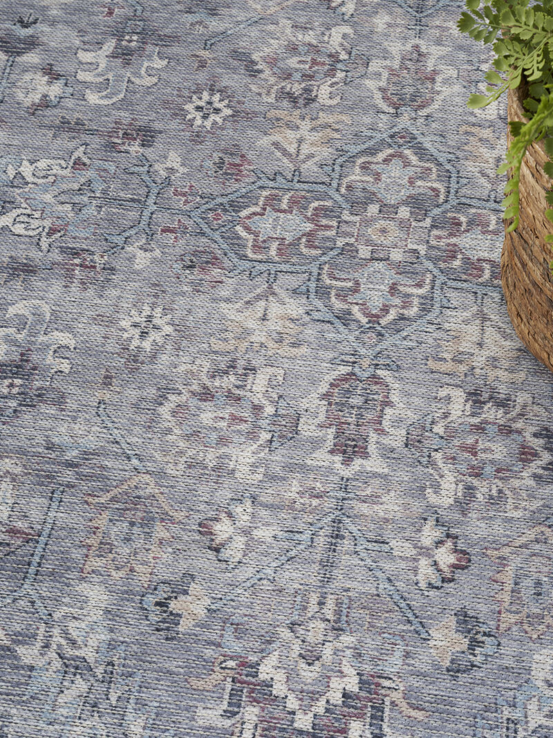 Machine Washable Series 1 SR104 Gray 4' x 6' Rug