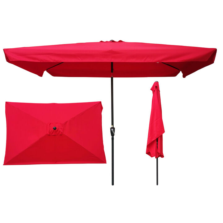 Streamdale 10' x 6.5' Patio Umbrella with Crank