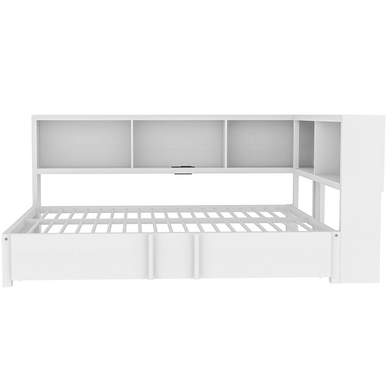 Merax Modern Daybed with Trundle