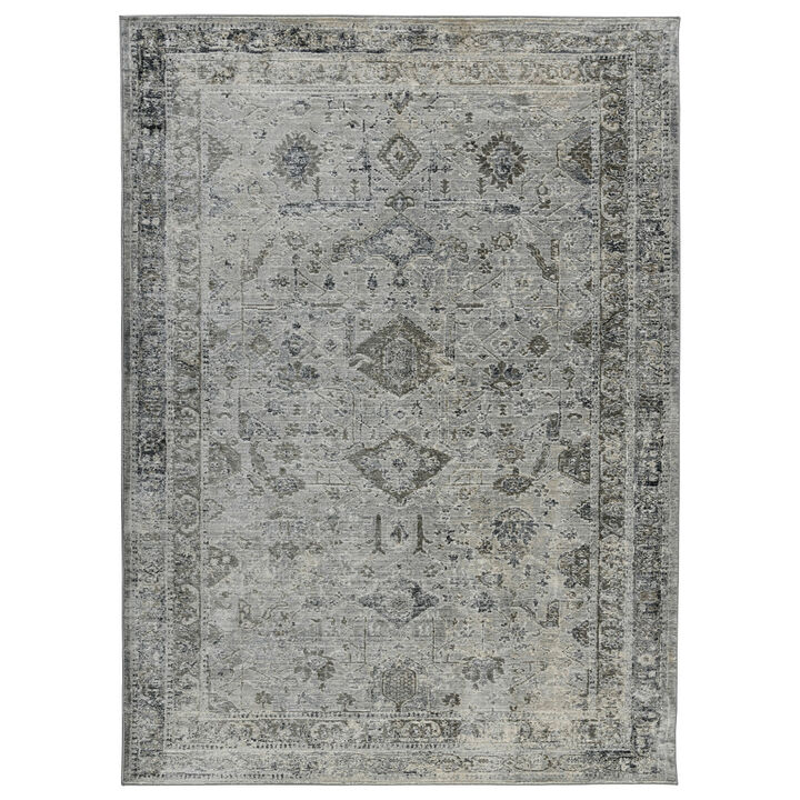 HomeRoots Medallion Area Rug