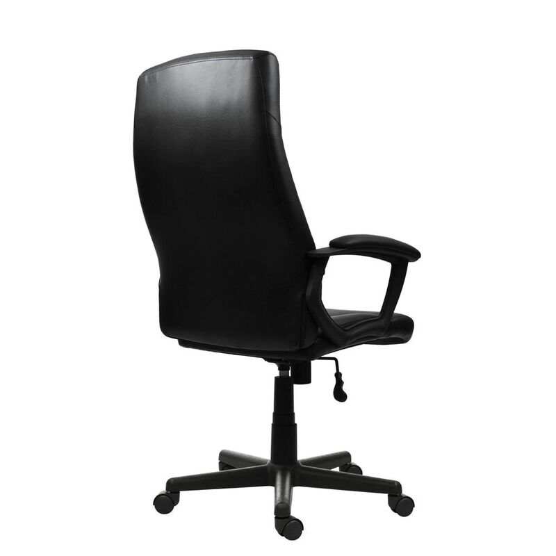 Techni Mobili Medium Back Executive Office Chair. Color: Black