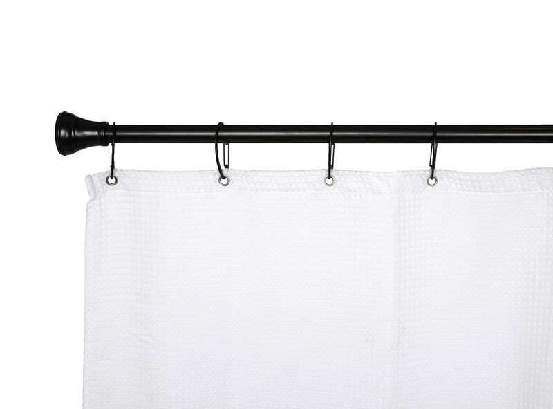 Rust-Proof Shower Curtain Hooks with Clasp Closure, Set of 12 image number 5