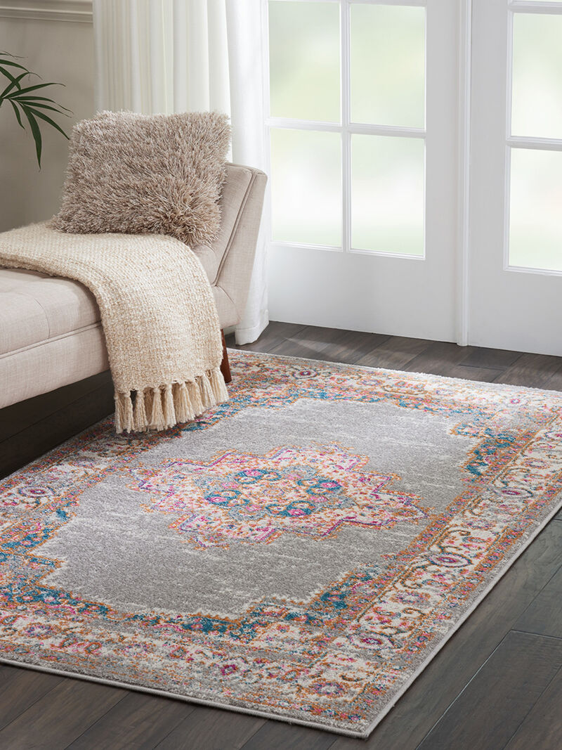 Passion PSN03 Gray 3'9" x 5'9" Rug