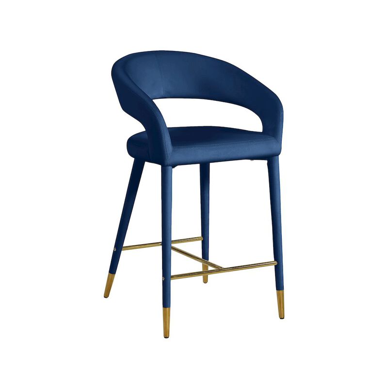 Meridian Furniture Destiny Velvet Stool