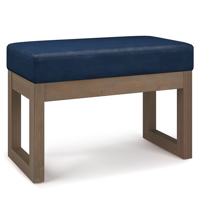 Simpli Home Milltown Footstool Small Ottoman Bench image number 0