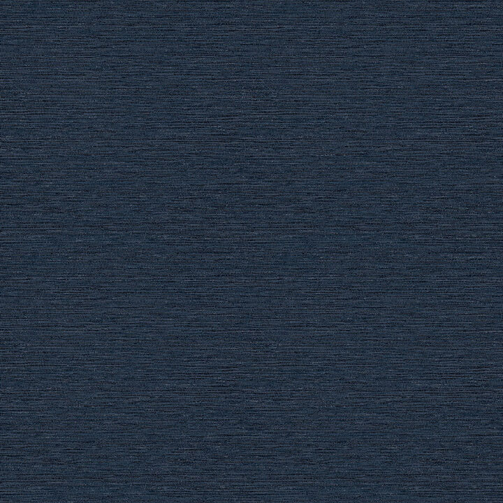 Gump Navy Faux Grasscloth Wallpaper