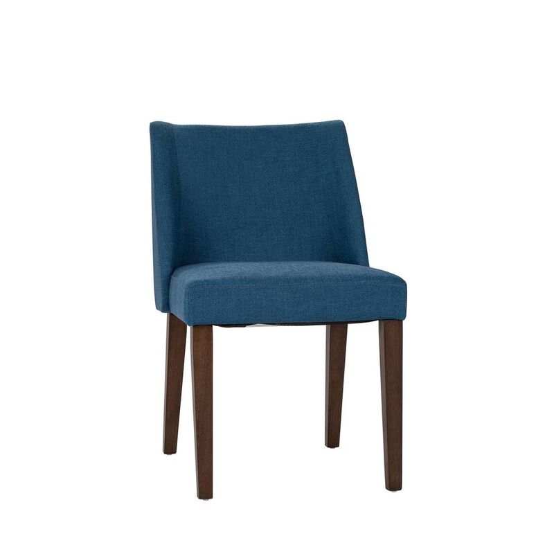 Liberty Furniture Space Savers Nido Chair - Blue (RTA) in Satin Walnut image number 7