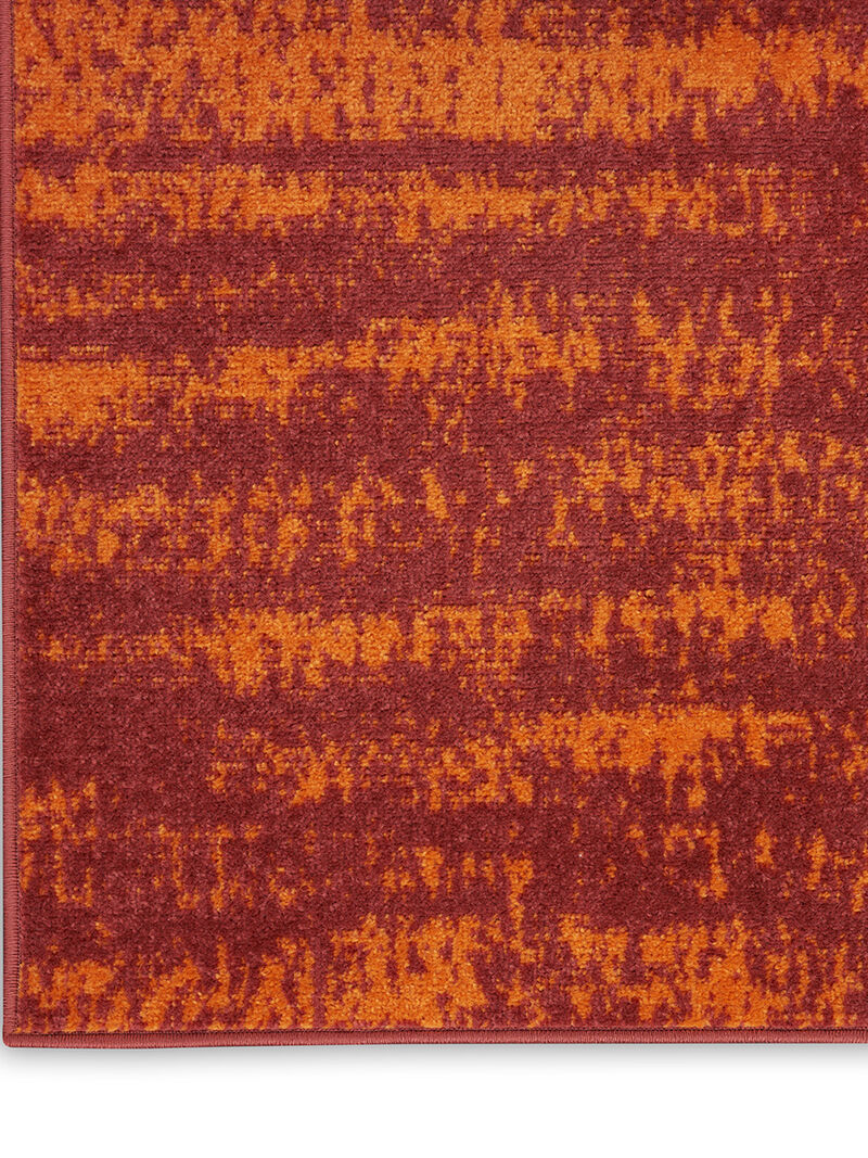 Nourison Essentials NRE03 Red 8' x 10' Rug