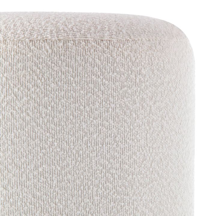 Renwil Cynthia Ottoman In Cream Color