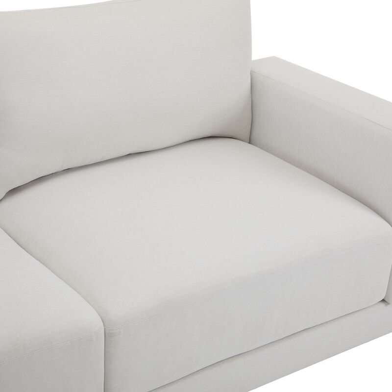 Merax Modern Fabric Loveseat Sofa