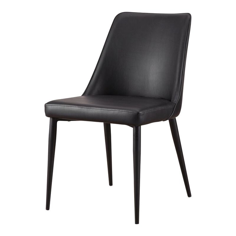 Moe&rsquo;s Lula Dining Chair Black Vegan Leather-M2 image number 6