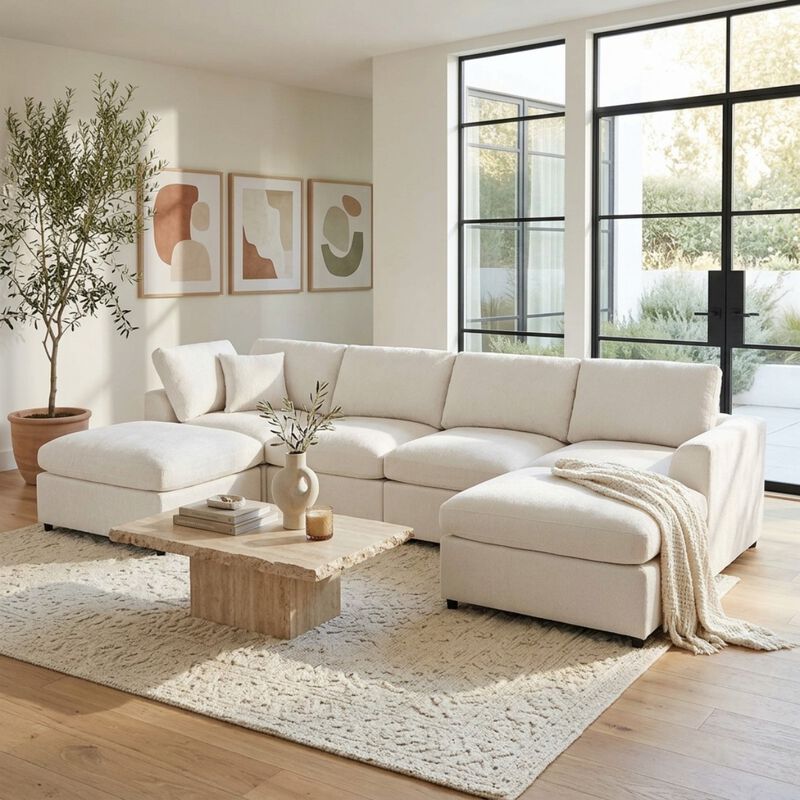 Cutdob Modular Sectional Sofa image number 1
