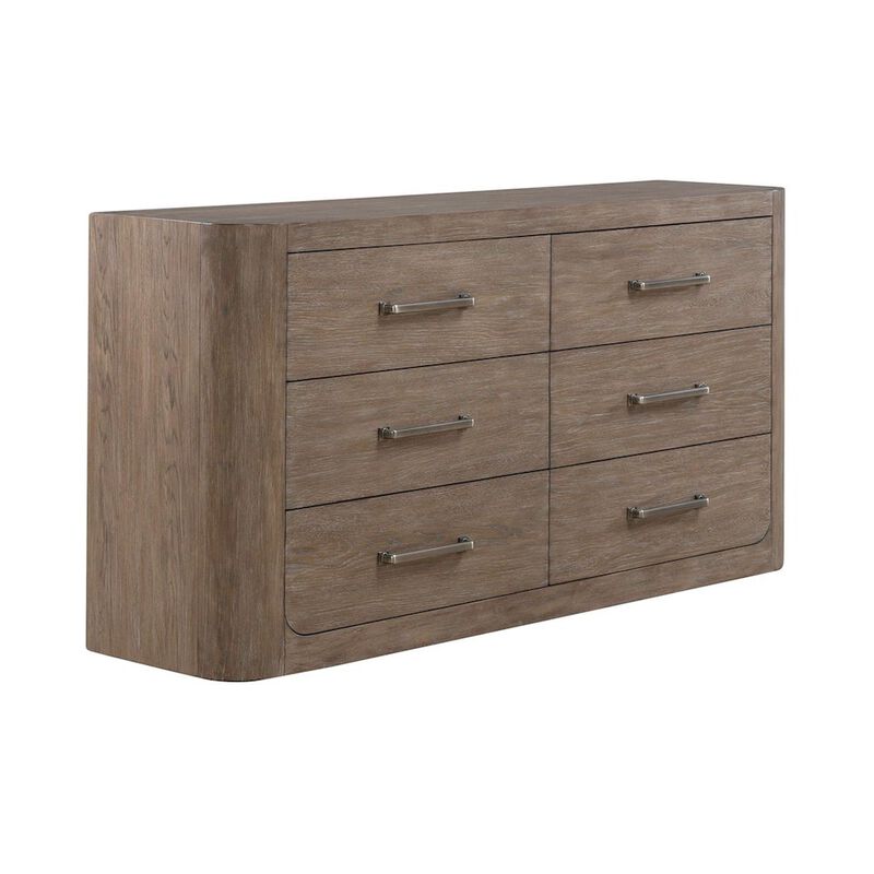 Liberty Furniture South Bend 6 Drawer Bedroom Dresser Contemporary - Burnished Clay image number 1