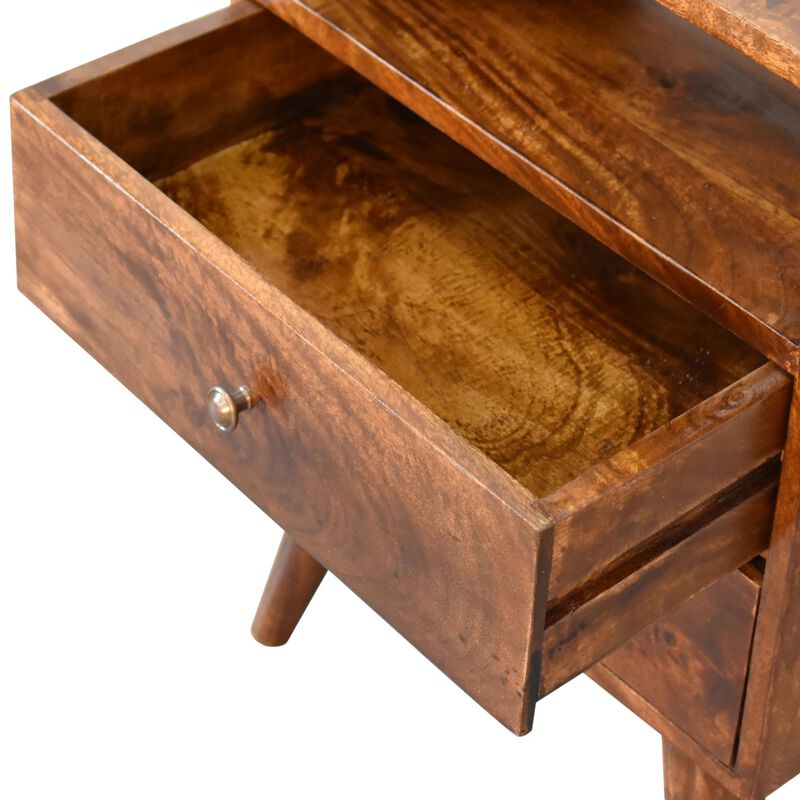 Artisan Furniture Solid Wood Classic Chestnut Nightstand