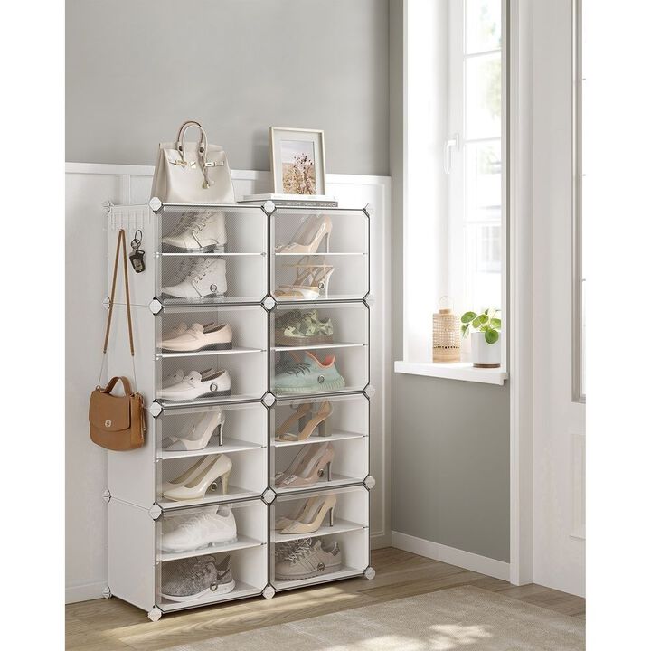 Plastic Shoe Storage Cabinet for Durable and Space-Saving Organization