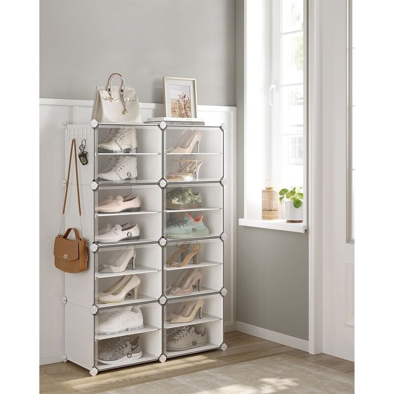 Plastic Shoe Storage Cabinet for Durable and Space-Saving Organization