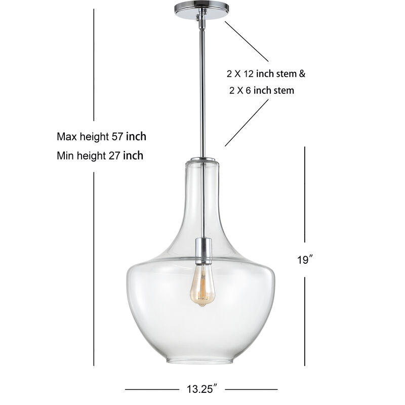 Watts Glassmetal LED Pendant image number 3